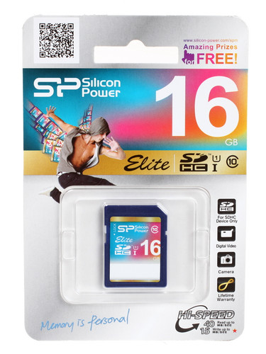 Купить Память Silicon Power (SDHC) 16 Gb UHS-I Elite в интернет-магазине DNS. Характеристики, цена  | 6603704.