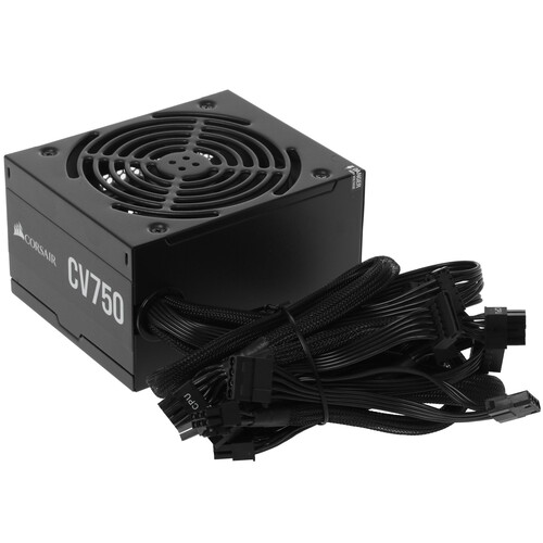 Купить Блок питания Corsair CV750 [CP-9020237-EU] черный в интернет-магазине DNS. Характеристики, цена Corsair CV750 | 4821547.