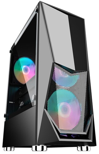 Купить Корпус 1STPLAYER DK-3 [DK-3-BK-3G6] черный в интернет-магазине DNS. Характеристики, цена 1STPLAYER DK-3 | 4728763.