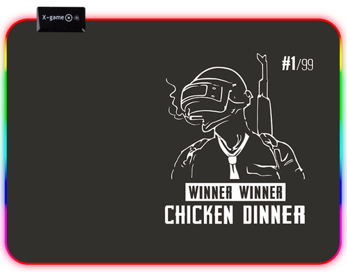 Купить Коврик X-Game Chicken Dinner  черный в интернет-магазине DNS. Характеристики, цена X-Game Chicken Dinner | 4900677.