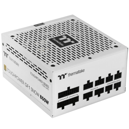 Купить Блок питания Thermaltake Toughpower GF1 Snow 850W [PS-TPD-0850FNFAGE-W] белый в интернет-магазине DNS. Характеристики, цена Thermaltake Toughpower GF1 Snow 850W | 4852088.