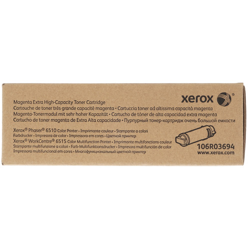 Купить Картридж лазерный Xerox 106R03694 пурпурный, с чипом в интернет-магазине DNS. Характеристики, цена Xerox 106R03694 | 1252080.