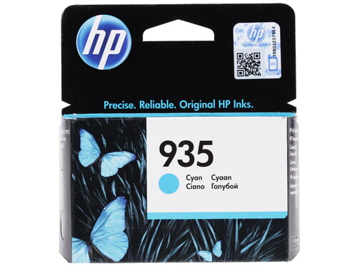Купить Картридж HP 935 (C2P20AE) голубой в интернет-магазине DNS. Характеристики, цена HP 935 (C2P20AE) | 1007863.