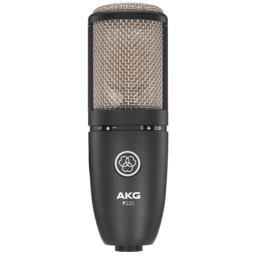 Купить Микрофон AKG P220 черный в интернет-магазине DNS. Характеристики, цена AKG P220 | 4744857.