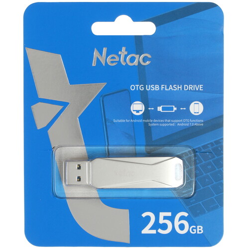 Купить Память OTG USB Flash 256 ГБ Netac U782C [NT03U782C-256G-30PN] в интернет-магазине DNS. Характеристики, цена Netac U782C | 5062484.
