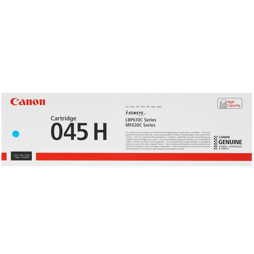 Купить Картридж лазерный Canon 045H голубой, с чипом в интернет-магазине DNS. Характеристики, цена Canon 045H | 1327294.