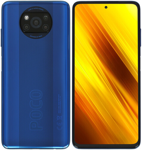 Купить Смартфон Poco X3 6/128Gb [6,67"/LTE/NFC/Cam64Mpx/5160mAh/Blue] в ...