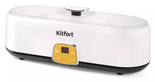Купить Йогуртница Kitfort КТ-6038 белый в интернет-магазине DNS. Характеристики, цена Kitfort КТ-6038 | 9035886.