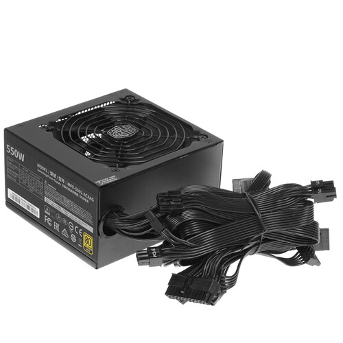 Купить Блок питания Cooler Master MWE GOLD 550 - V2 [MPE-5501-ACAAG] черный в интернет-магазине DNS. Характеристики, цена Cooler Master MWE GOLD 550 - V2 | 4707229.