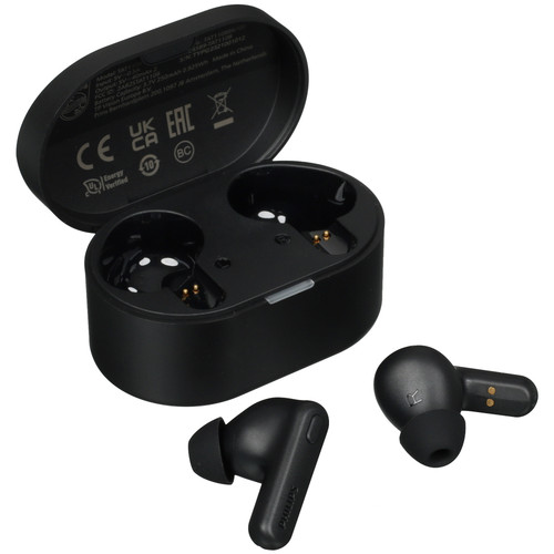 Купить Наушники TWS Philips TAT1108BK  черный 2023 в интернет-магазине DNS. Характеристики, цена Philips TAT1108BK | 5423870.