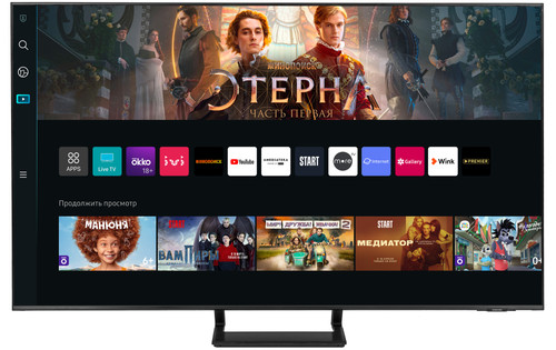 Купить 55" (138 см) Телевизор Samsung UE55BU8500UXCE черный в интернет-магазине DNS. Характеристики, цена Samsung UE55BU8500UXCE | 9901800.