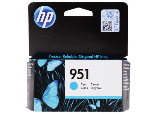 Купить Картридж HP 951 (CN050AE) голубой в интернет-магазине DNS. Характеристики, цена HP 951 (CN050AE) | 1022579.
