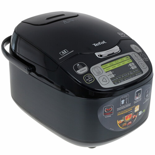 Купить Мультиварка Tefal Efficient RK815832 черный в интернет-магазине DNS. Характеристики, цена Tefal Efficient RK815832 | 1281868.