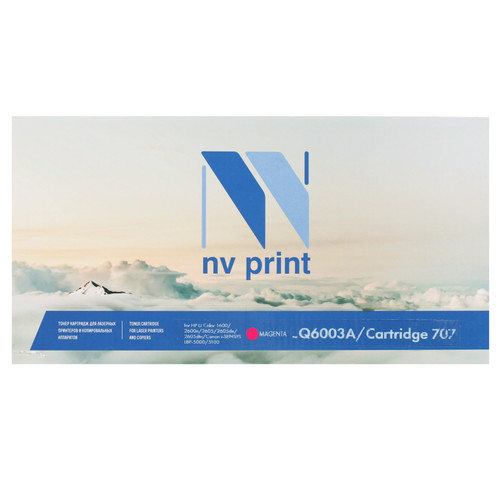 Купить Картридж лазерный NV Print Q6003A пурпурный, с чипом в интернет-магазине DNS. Характеристики, цена NV Print Q6003A | 7978816.