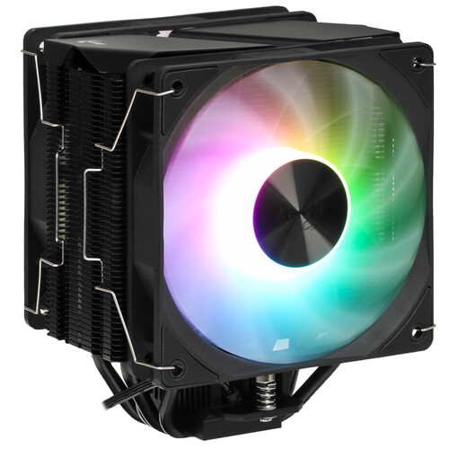 Купить Кулер для процессора AeroCool Rime 4 Dual ARGB [ACTC-RM30427.01] черный в интернет-магазине DNS. Характеристики, цена AeroCool Rime 4 Dual ARGB | 5005762.