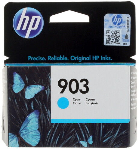 Купить Картридж HP 903 (T6L87AE) голубой в интернет-магазине DNS. Характеристики, цена HP 903 (T6L87AE) | 7981775.
