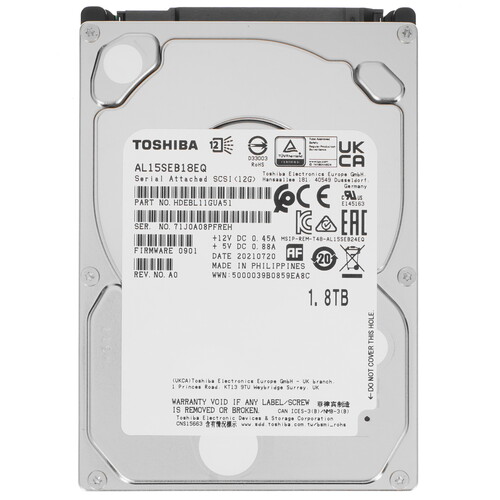 Купить SFF (2.5") Серверный HDD Toshiba Enterprise Performance в интернет-магазине DNS. Характеристики, цена Toshiba Enterprise Performance | 5064535.