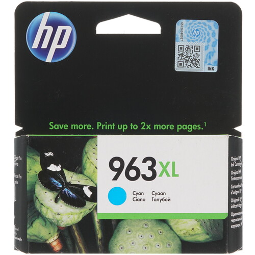 Купить Картридж HP 963XL (3JA27AE) голубой в интернет-магазине DNS. Характеристики, цена HP 963XL (3JA27AE) | 1389757.