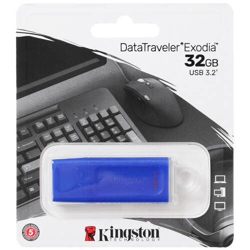Купить Память USB Flash 32 ГБ Kingston DataTraveler Exodia [KC-U2G32-7GB] в интернет-магазине DNS. Характеристики, цена Kingston DataTraveler Exodia | 4876173.