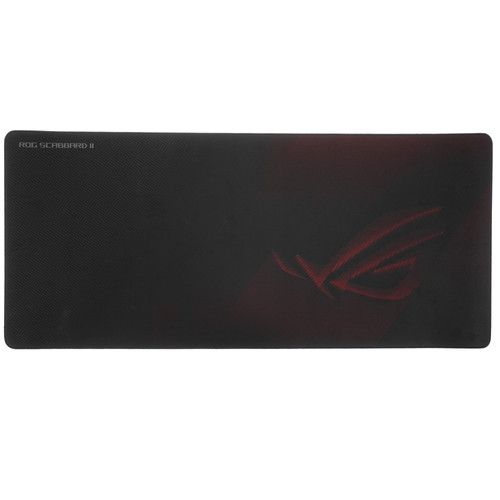 Купить Коврик ASUS ROG Scabbard II  черный в интернет-магазине DNS. Характеристики, цена ASUS ROG Scabbard II | 4856697.