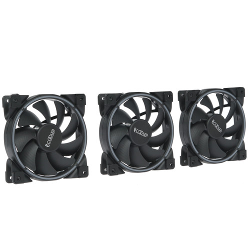 Купить Комплект вентиляторов PCCooler CORONA PWM FRGB Kit (3in1)  черный в интернет-магазине DNS. Характеристики, цена PCCooler CORONA PWM FRGB Kit (3in1) | 1373901.