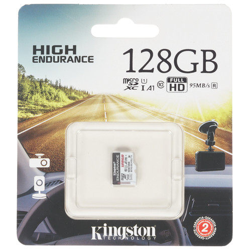 Купить Карта памяти Kingston High Endurance microSDXC 128 ГБ [SDCE/128GB] в интернет-магазине DNS. Характеристики, цена  | 1355216.