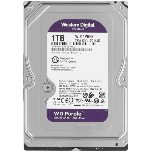 Купить 1 ТБ Жесткий диск WD Purple [WD11PURZ] в интернет-магазине DNS. Характеристики, цена WD Purple | 5422677.