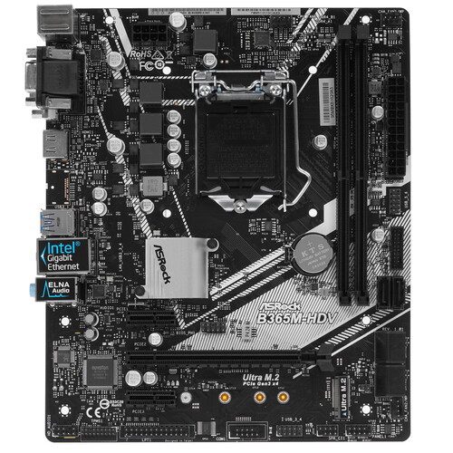 Купить Материнская плата ASRock B365MHDV в интернет магазине DNS