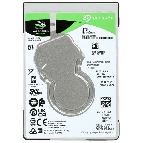 Купить 1 ТБ Жесткий диск Seagate BarraCuda [ST1000LM048] в интернет ...