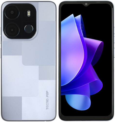Купить 6.6" Смартфон Tecno POP 7 64 ГБ фиолетовый в интернет-магазине DNS. Характеристики, цена Tecno POP 7 | 9965520.