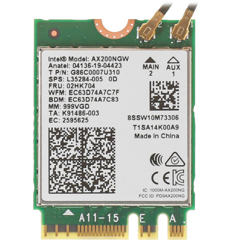Купить Wi-Fi адаптер + Bluetooth Intel Wi-Fi 6 AX200 (Gig+) Desktop Kit ...
