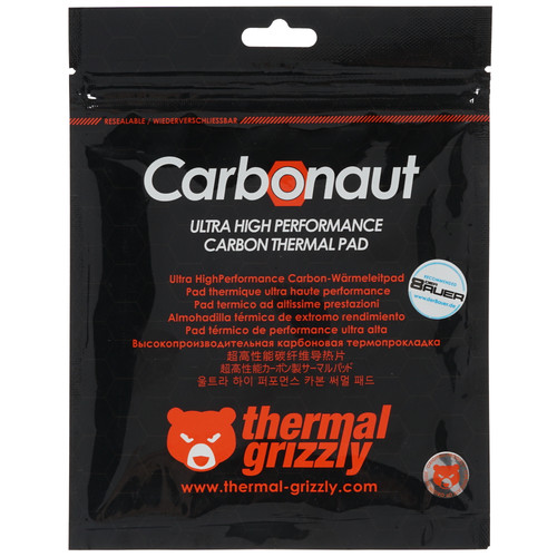 Купить Термопрокладка  Thermal Grizzly Carbonaut [TG-СA-51-68-02-R] в интернет-магазине DNS. Характеристики, цена Thermal Grizzly Carbonaut | 1347846.