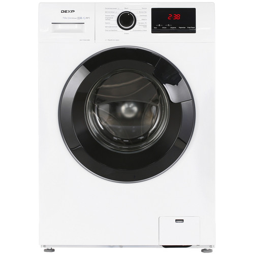 Купить Стиральная машина DEXP WM-F712DHE/WBS белый в интернет-магазине DNS. Характеристики, цена DEXP WM-F712DHE/WBS | 1625180.