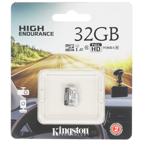Купить Карта памяти Kingston High Endurance microSDHC 32 ГБ [SDCE/32GB] в интернет-магазине DNS. Характеристики, цена  | 1355213.