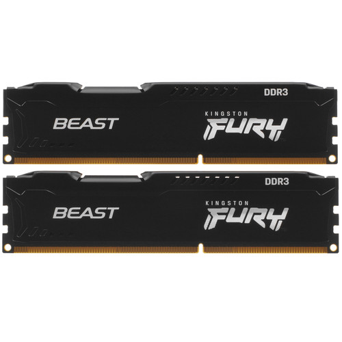 Купить Оперативная память Kingston FURY Beast Black [KF316C10BBK2/8] 8 ГБ в интернет-магазине DNS. Характеристики, цена Kingston FURY Beast Black | 5053559.