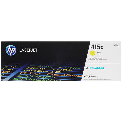 Купить Картридж лазерный HP 415X (W2032X) желтый в интернет-магазине DNS. Характеристики, цена HP 415X (W2032X) | 1381744.