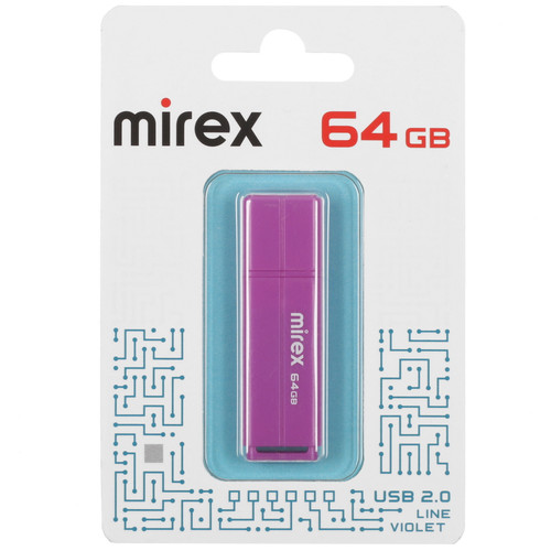 Купить Память USB Flash 64 ГБ Mirex LINE [13600-FMULVT64] в интернет-магазине DNS. Характеристики, цена Mirex LINE | 5408512.