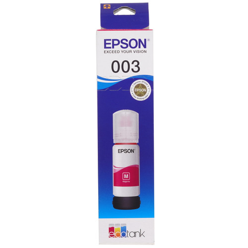 Купить Чернила  Epson T003 (Asia) пурпурный в интернет-магазине DNS. Характеристики, цена Epson T003 (Asia) | 5061700.