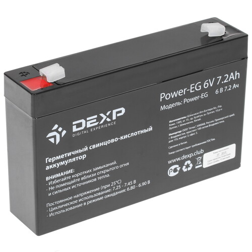 Купить Аккумуляторная батарея для ИБП DEXP Power-EG 0672 в интернет-магазине DNS. Характеристики, цена DEXP Power-EG 0672 | 1365753.