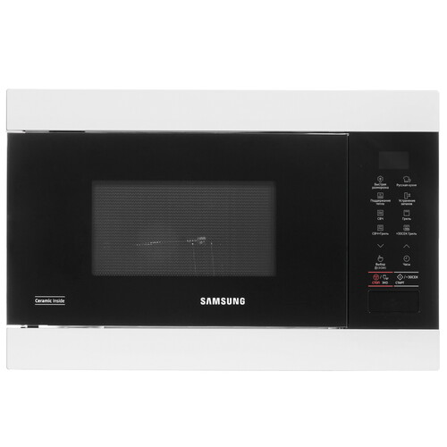 Купить Встраиваемая микроволновая печь Samsung MG22M8054AW белый в интернет-магазине DNS. Характеристики, цена Samsung MG22M8054AW | 1129366.
