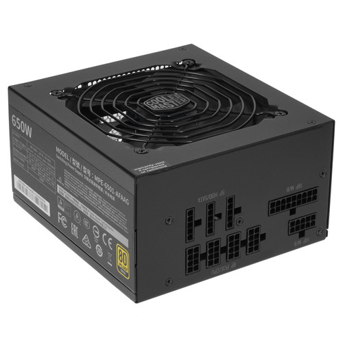 Купить Блок питания Cooler Master MWE GOLD 650 - V2 Full Modular [MPE-6501-AFAAG] черный в интернет-магазине DNS. Характеристики, цена Cooler Master MWE GOLD 650 - V2 Full Modular | 4707222.
