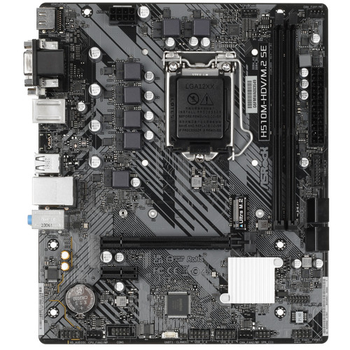 Купить Материнская плата ASRock H510M-HDV/M.2 SE в интернет-магазине DNS. Характеристики, цена ASRock H510M-HDV/M.2 SE | 5415507.