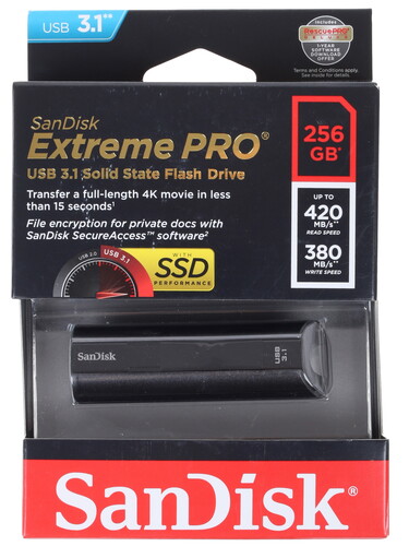 Купить Память USB Flash 256 ГБ SanDisk Extreme PRO [SDCZ880-256G-G46] в интернет-магазине DNS. Характеристики, цена SanDisk Extreme PRO | 1106267.