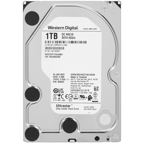 Купить 1 ТБ Жесткий диск WD Ultrastar DC HA210 [1W10001] в интернет-магазине DNS. Характеристики, цена WD Ultrastar DC HA210 | 5054187.