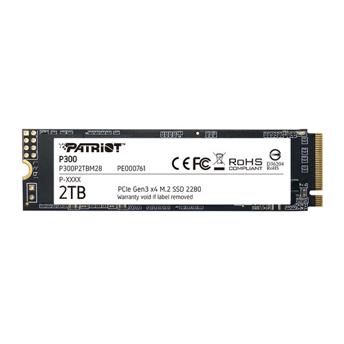 Купить 2000 ГБ M.2 NVMe накопитель Patriot P300 [P300P2TBM28] в интернет-магазине DNS. Характеристики, цена Patriot P300 | 4707372.