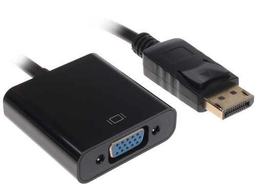 Купить Переходник однонаправленный FinePower DisplayPort - VGA, 0.2 м в интернет-магазине DNS. Характеристики, цена  | 1117081.