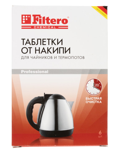 Купить Таблетки для удаления накипи Filtero 604 в интернет-магазине DNS. Характеристики, цена Filtero 604 | 0800184.