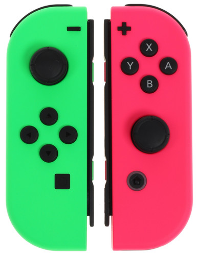 Купить Игровой контроллер Nintendo Joy-Con Pair зеленый+розовый в интернет-магазине DNS. Характеристики, цена Nintendo Joy-Con Pair | 1143398.
