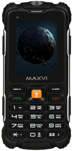 Купить Сотовый телефон Maxvi R1 черный в интернет магазине DNS ...