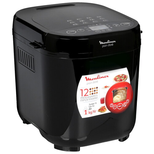Купить Хлебопечь Moulinex Fast & Delicious OW210830 черный в интернет-магазине DNS. Характеристики, цена Moulinex Fast & Delicious OW210830 | 5346831.